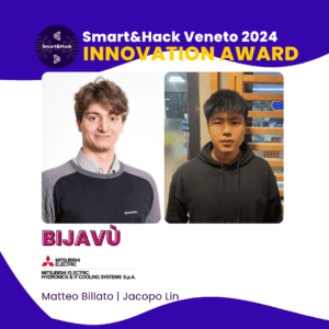 Bejavù: vincono il premio innovazione Smart&Hack Veneto 2024
